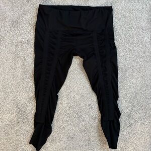 Sweetflexx Women's Plus Size 20 Black Compression Resistance Leggings